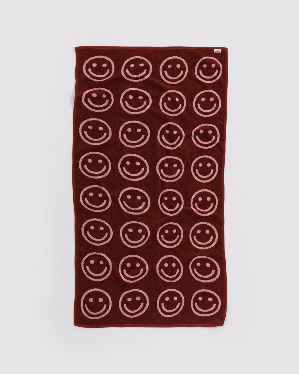 Bath Towel in Blush Happy for Colorful Home Essential