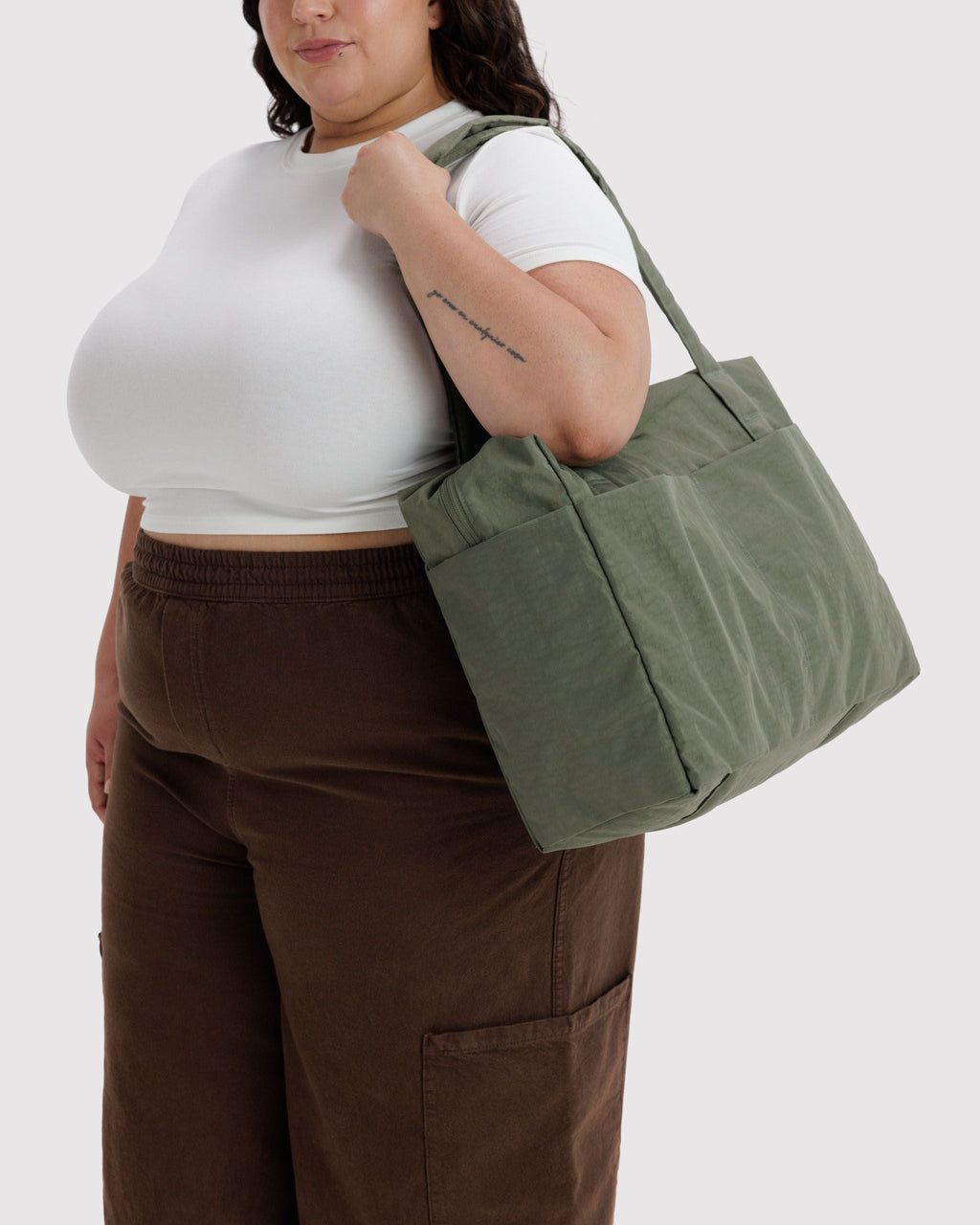 Small Cloud Carry-On in Caper for Flexible Weekend Travel