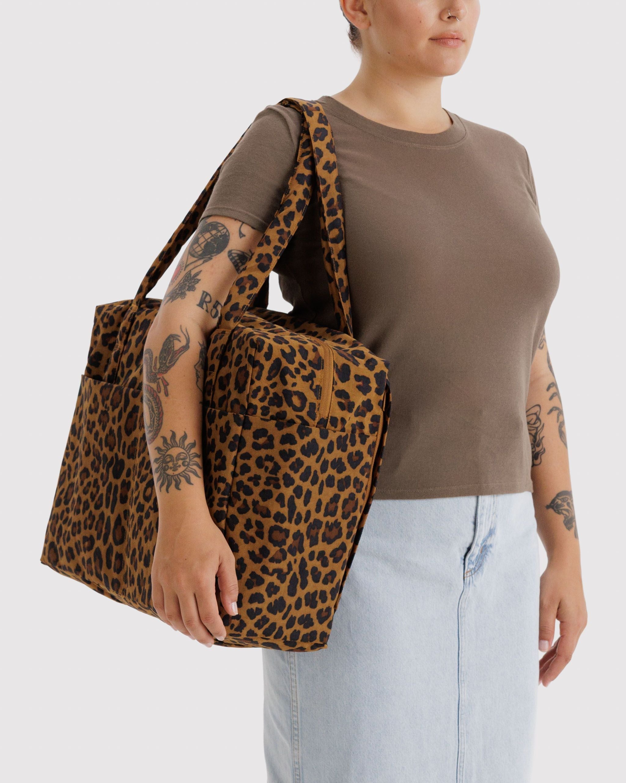 Cloud Carry-On in Leopard for Flexible Weekend Travel