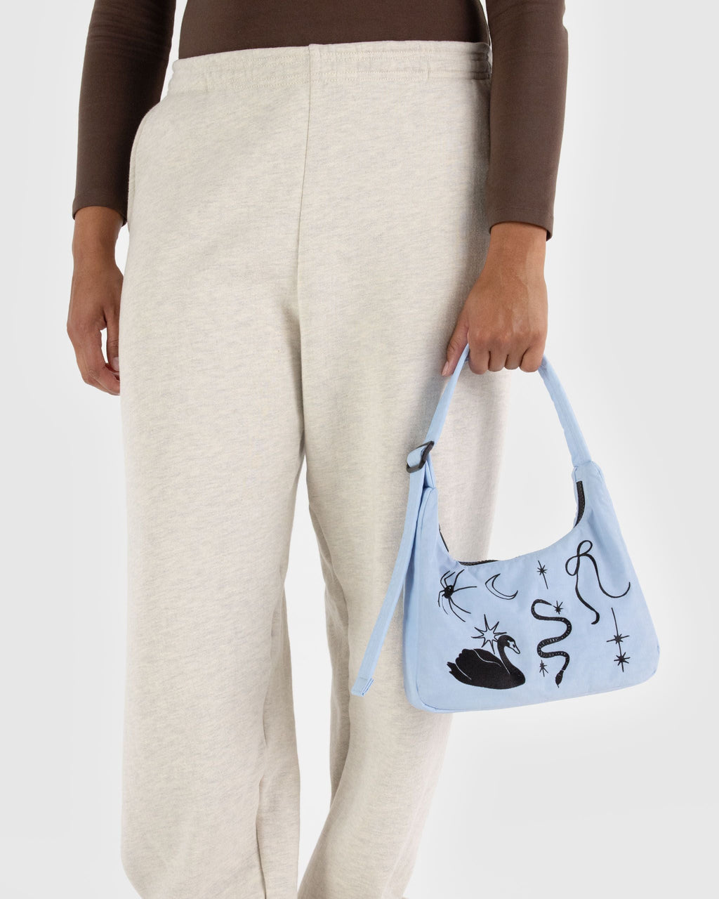 Mini Nylon Shoulder Bag - Sale in Embroidered Ballet I - Practical Use