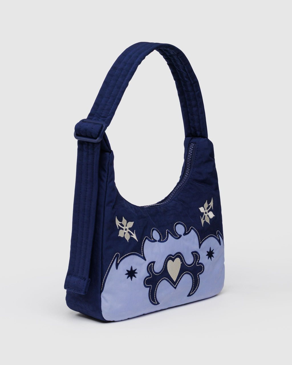 Mini Nylon Shoulder Bag - Sale in Western Applique - Practical Use
