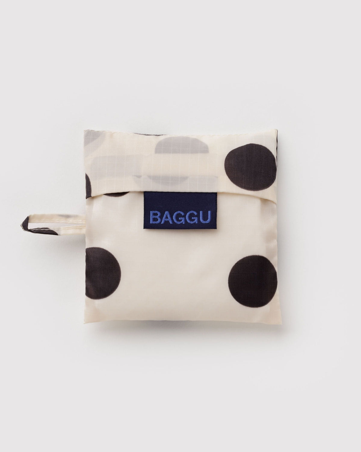 Baby Baggu in Cream and Black Polka Dot for Colorful Daily Shopping