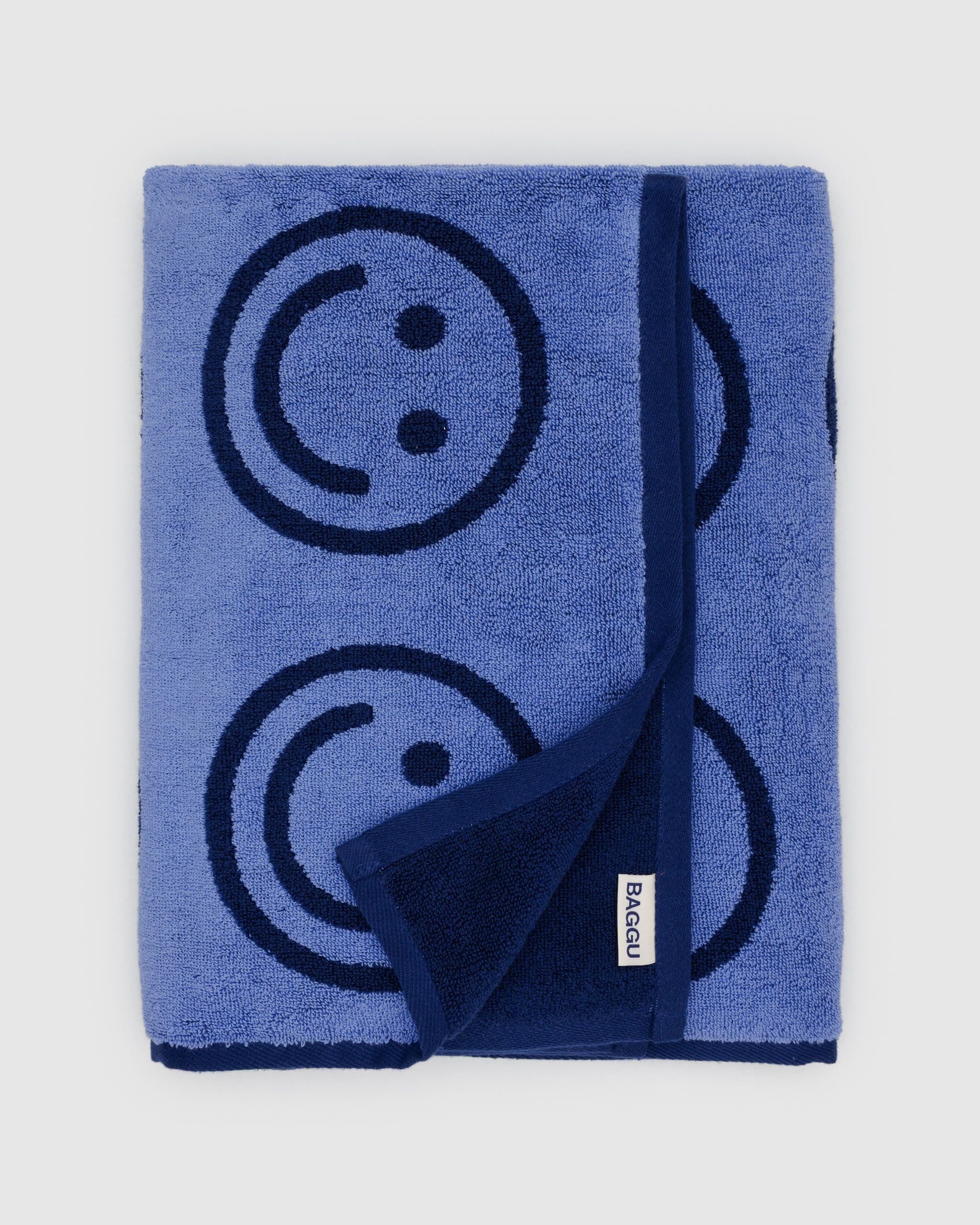 Bath Towel in Happy Blue for Colorful Home Essential
