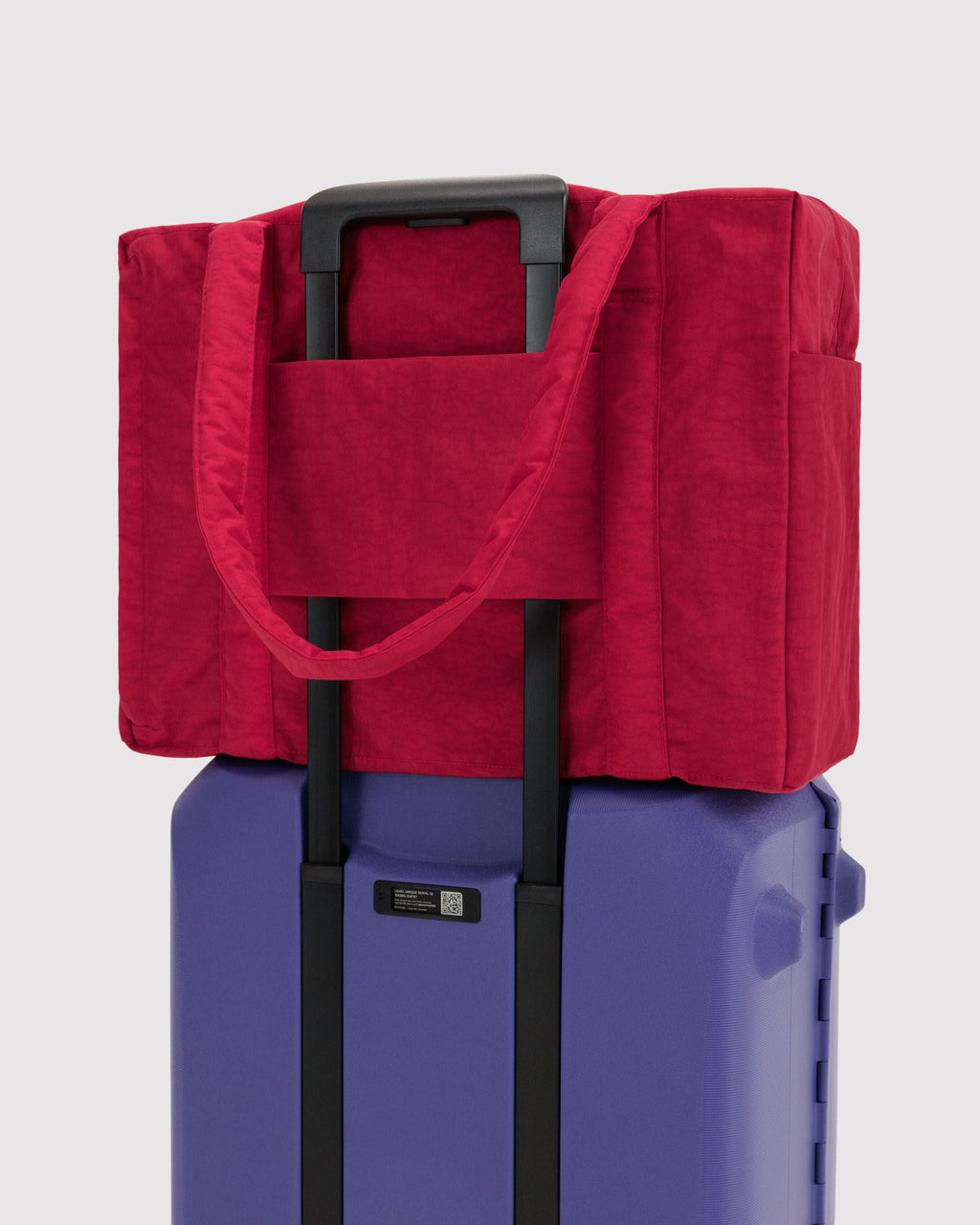 Cloud Carry-On in Cherry for Flexible Weekend Travel