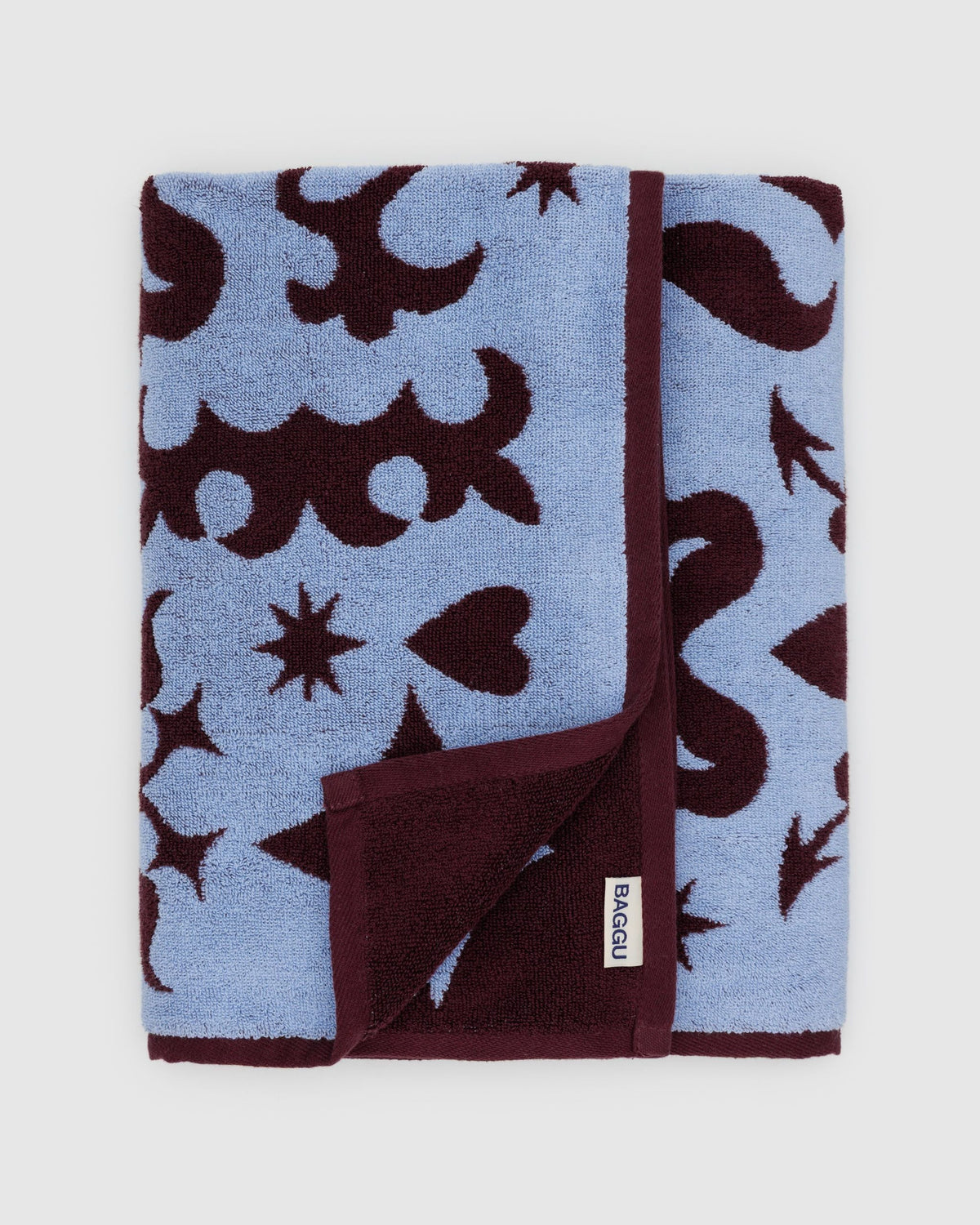 Bath Towel in Western Cut Outs for Colorful Home Essential