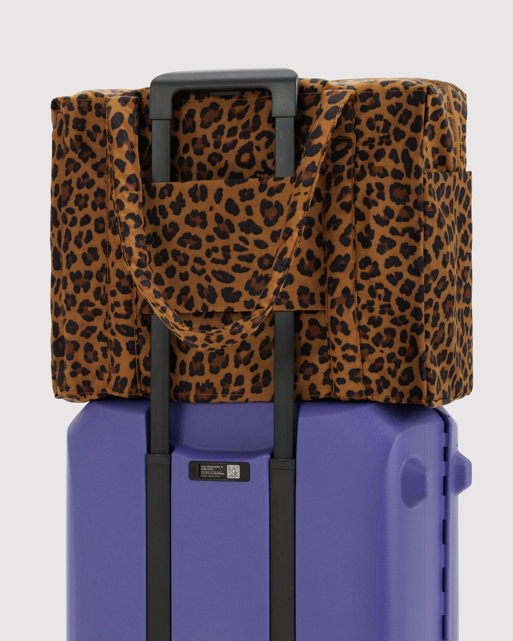 Cloud Carry-On in Leopard for Flexible Weekend Travel