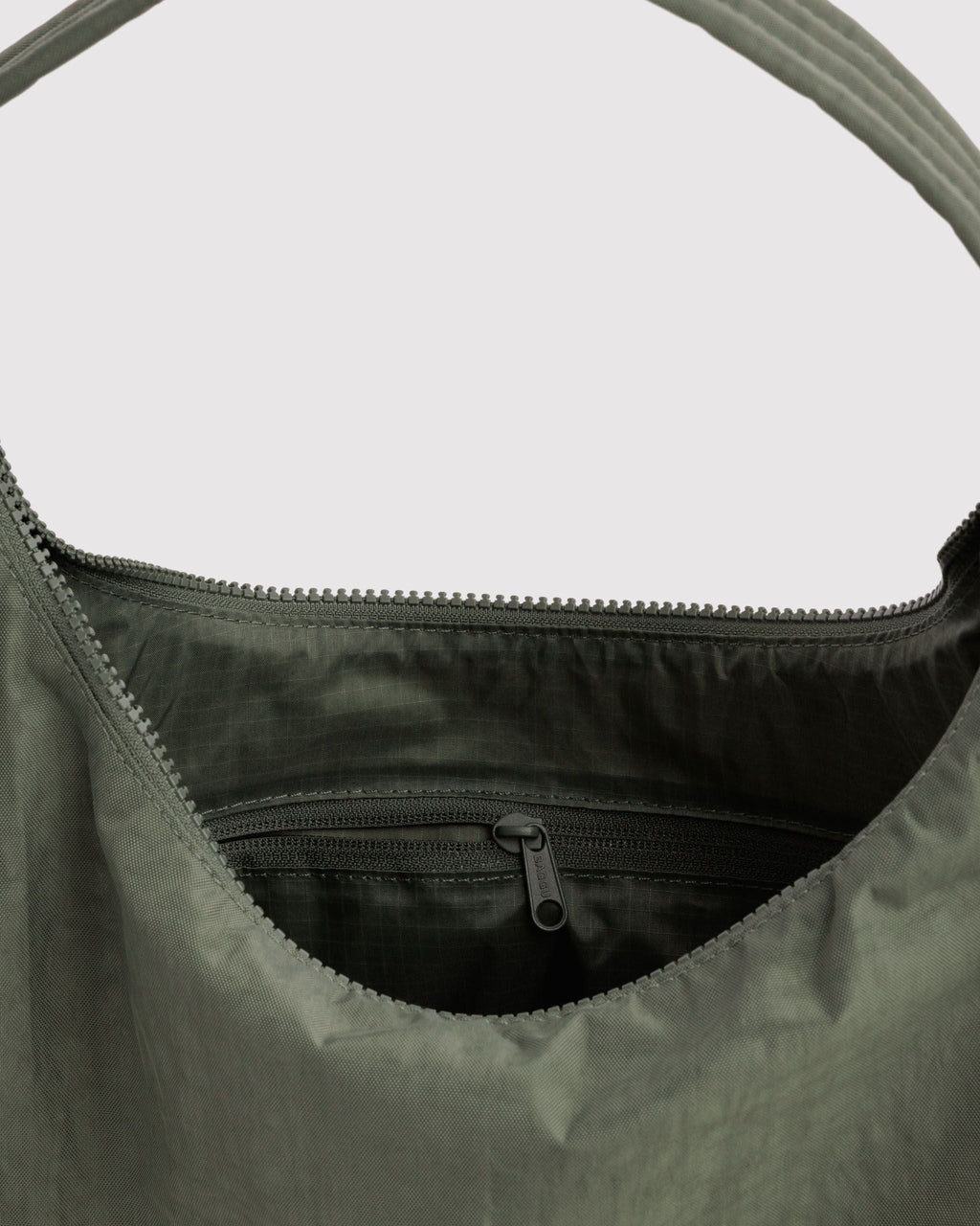 Nylon Shoulder Bag in Caper for Comfortable Crossbody Style