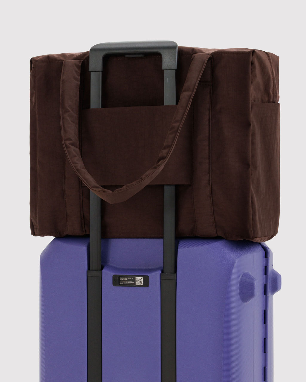 Cloud Carry-On in Coffee for Flexible Weekend Travel