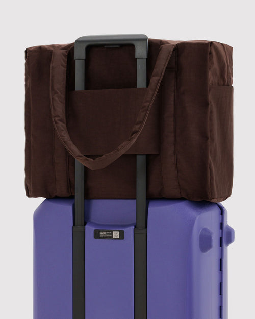 Cloud Carry-On in Coffee for Flexible Weekend Travel