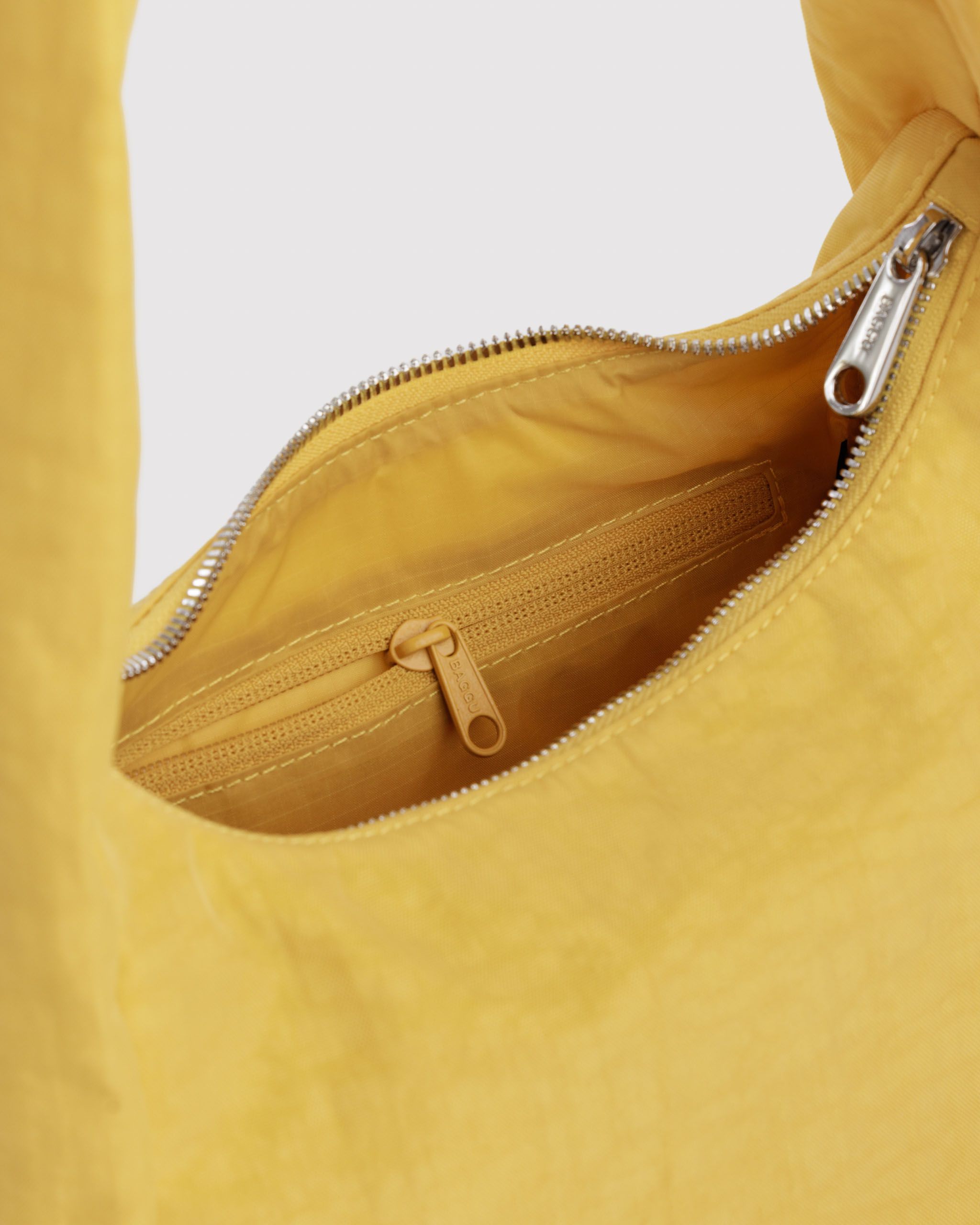 Small Nylon Meringue Bag in Sunflower for Comfortable Crossbody Style