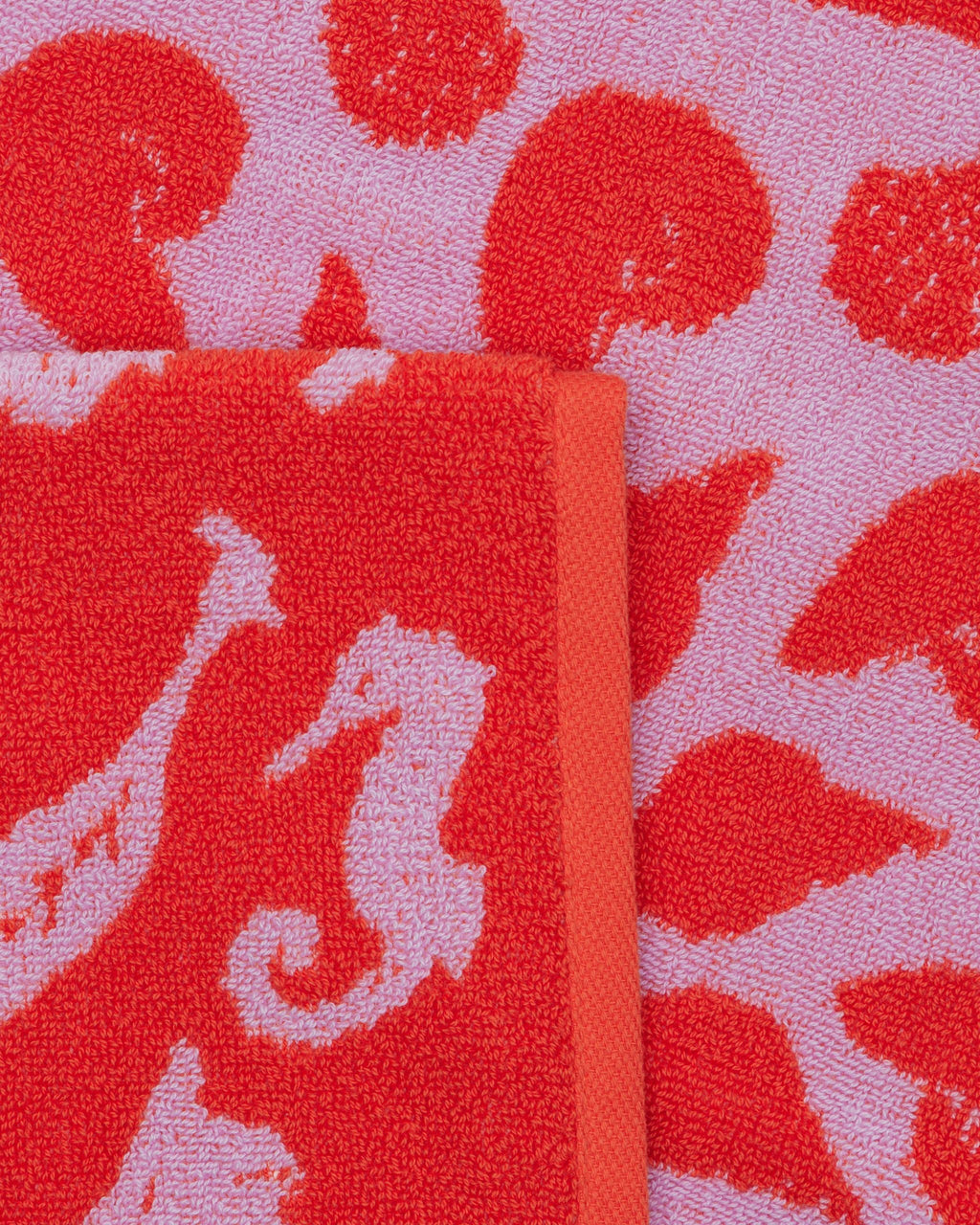 Hand Towel Set of 2 in Sea Shells for Colorful Home Essential