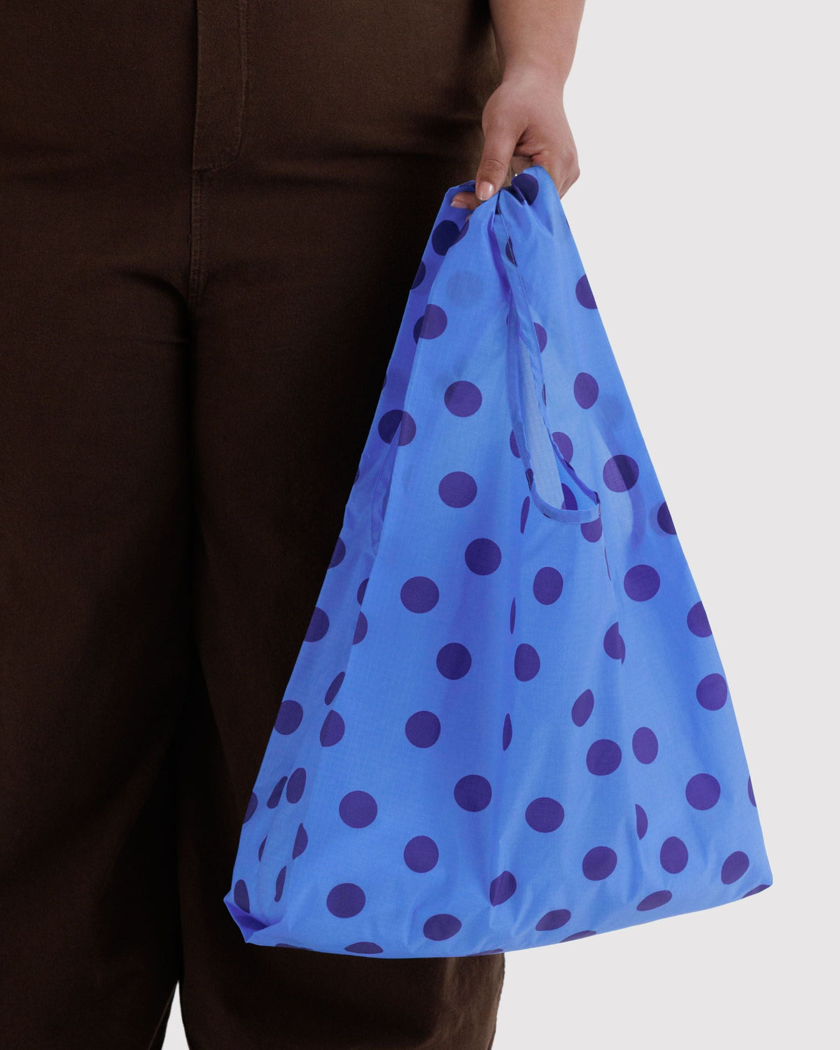 Standard Baggu in Blue Polka Dot for Colorful Daily Shopping