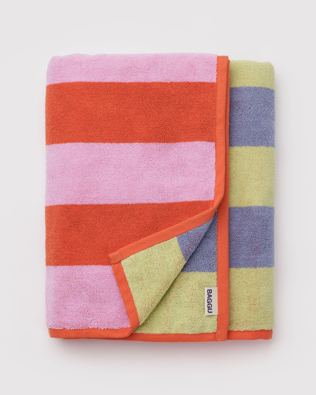 Bath Towel in Pool Stripe for Colorful Home Essential