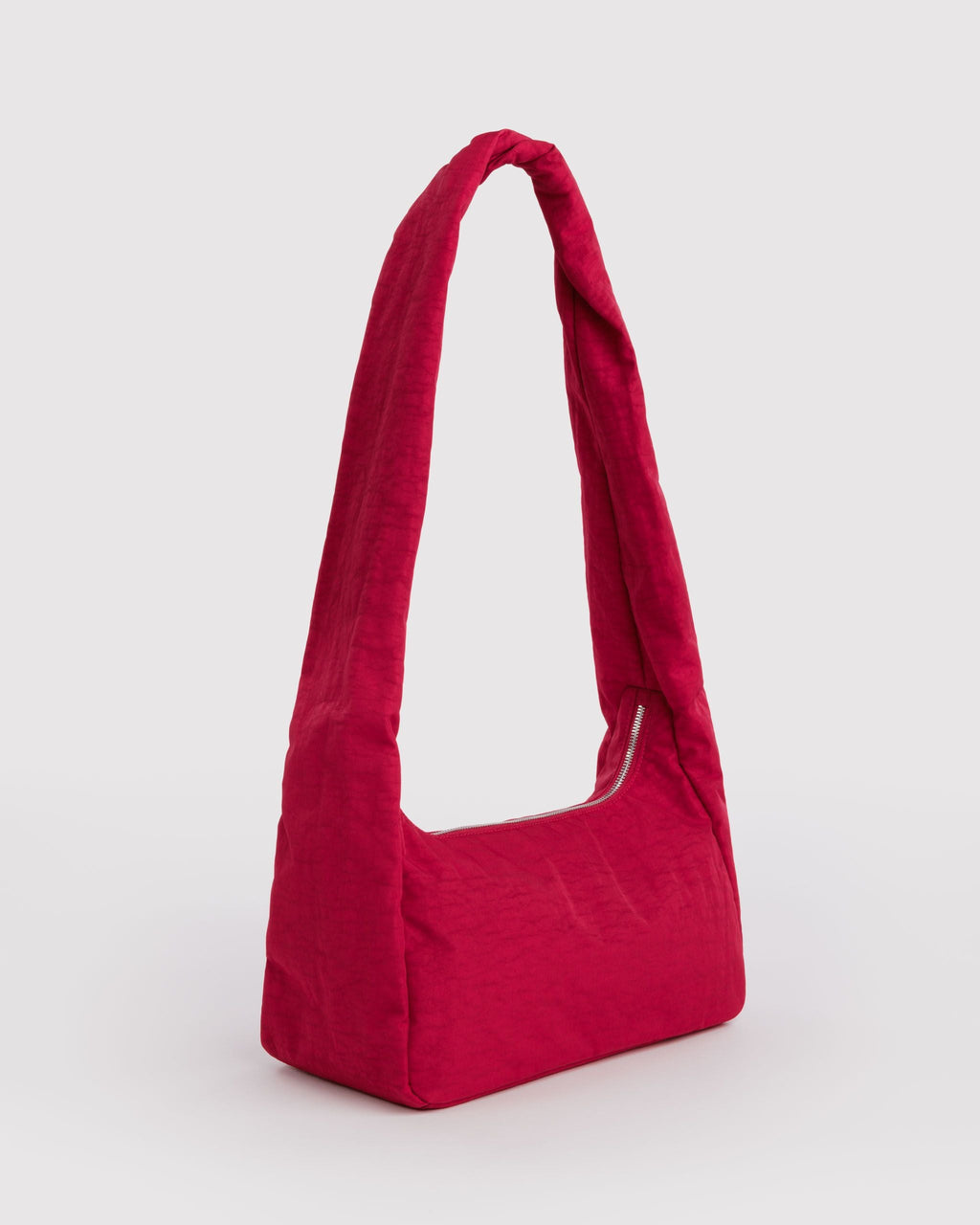 Nylon Meringue Bag in Cherry for Comfortable Crossbody Style