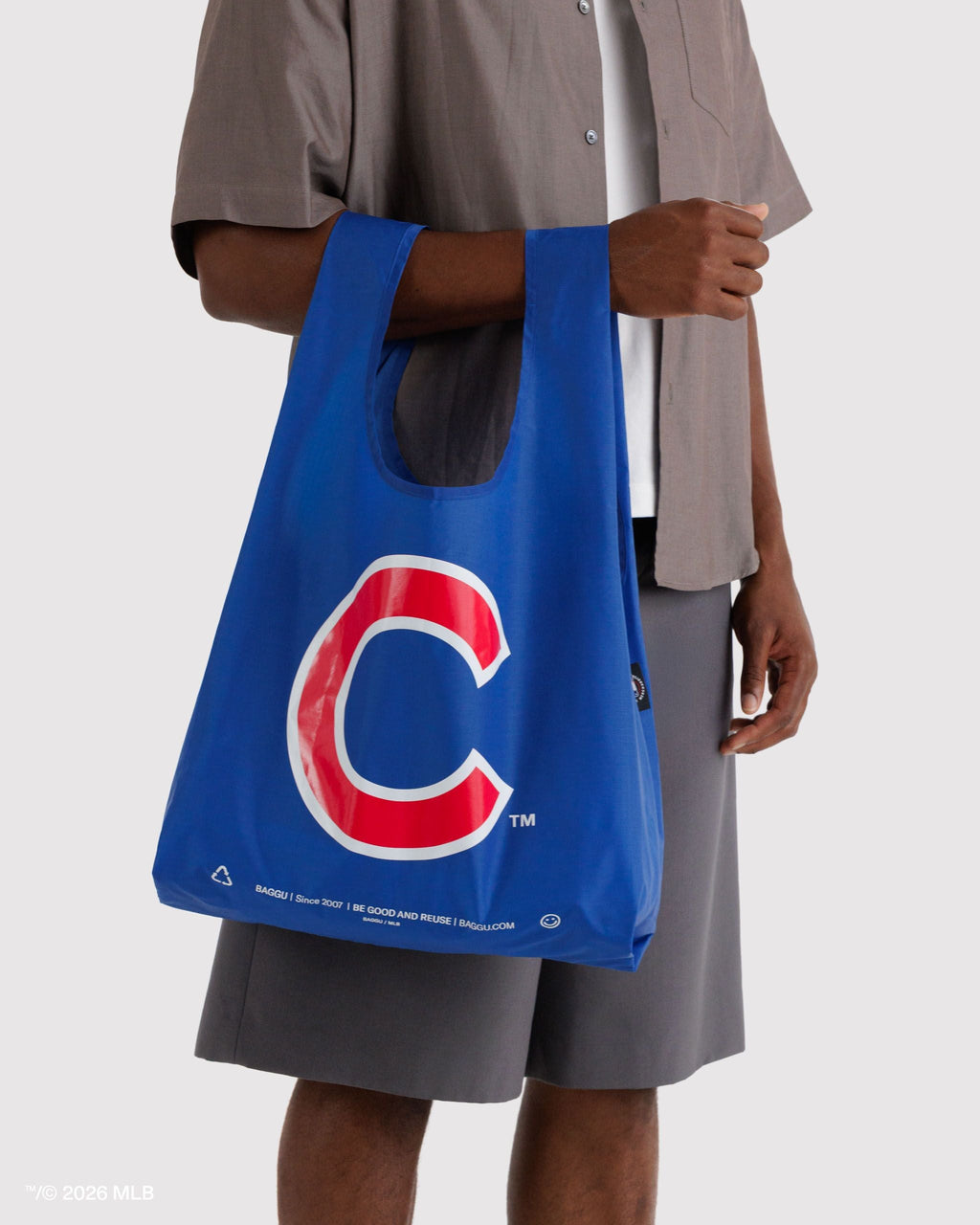 Standard Baggu in Chicago CubsTM for Colorful Daily Shopping