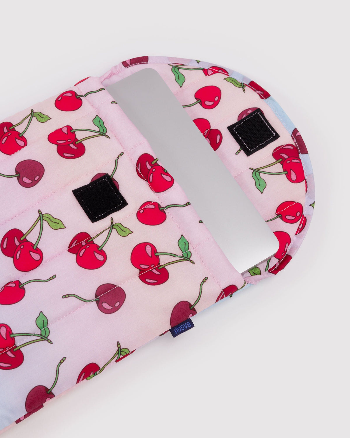 Puffy Laptop Sleeve 13 14 in Cherries for Lightweight Device Storage