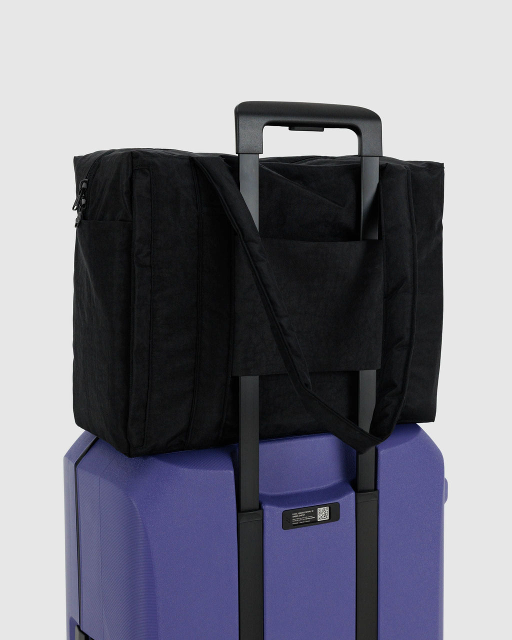 Small Cloud Carry-On in Black for Flexible Weekend Travel
