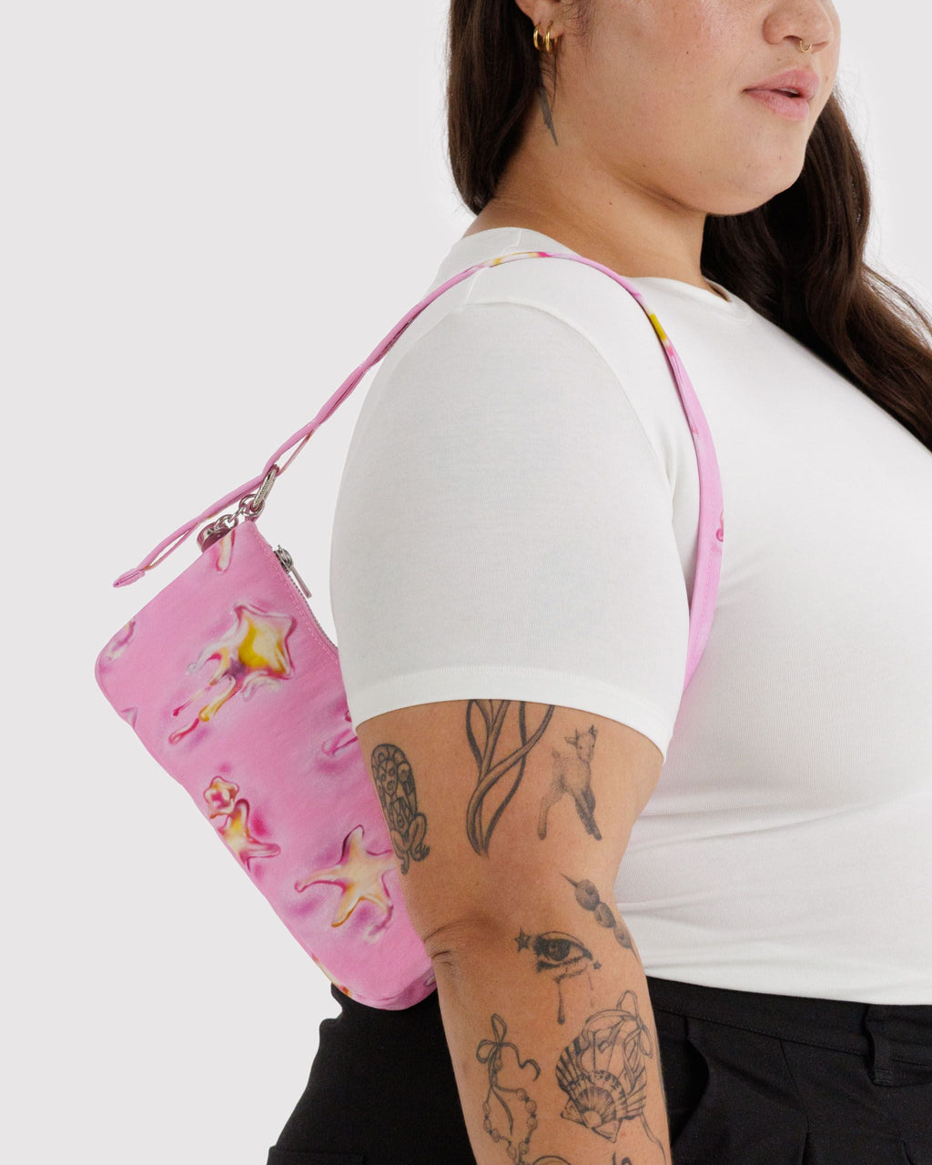 Nylon Pochette - Sale in Dancing Star for Comfortable Crossbody Style