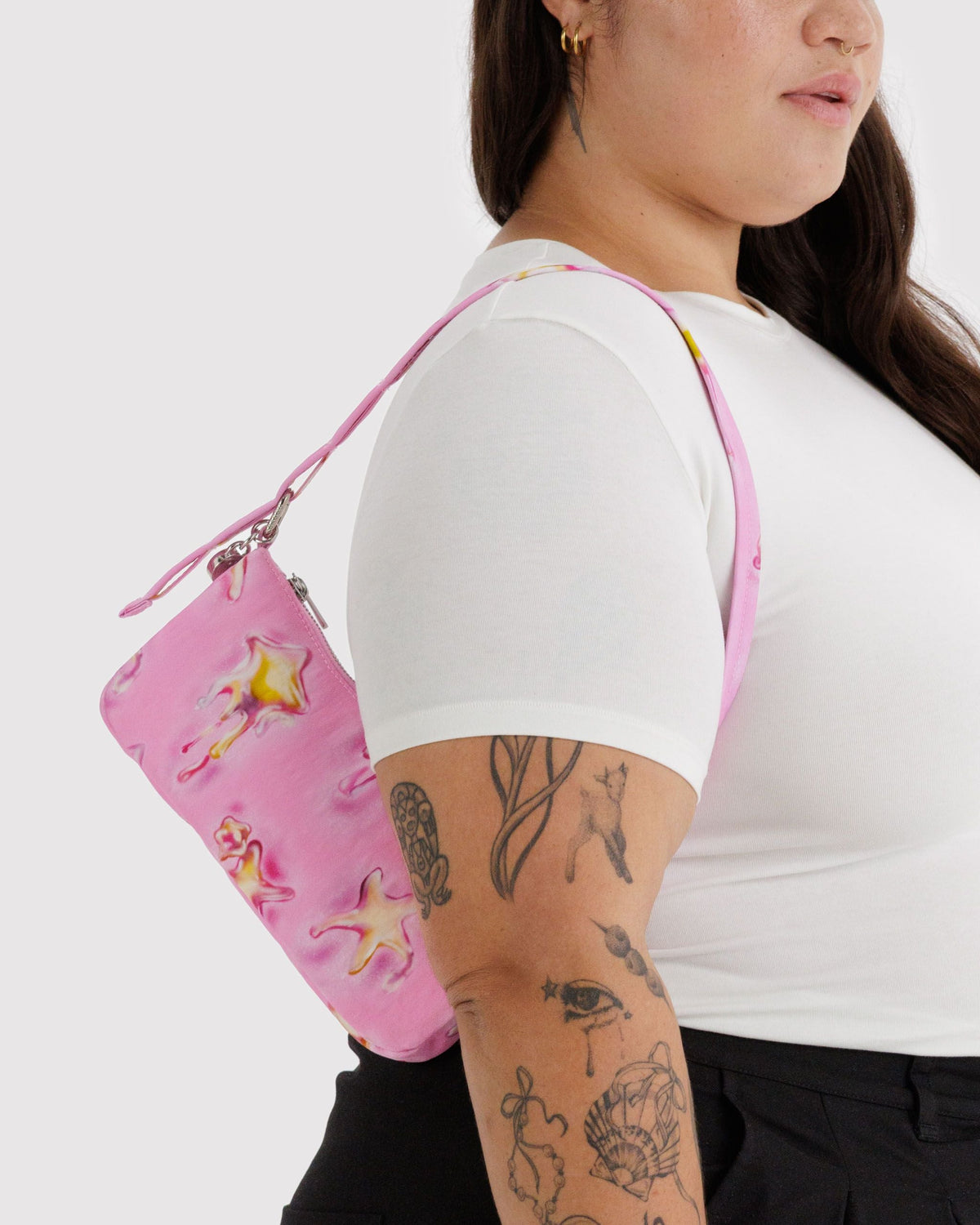 Nylon Pochette - Sale in Dancing Star for Comfortable Crossbody Style