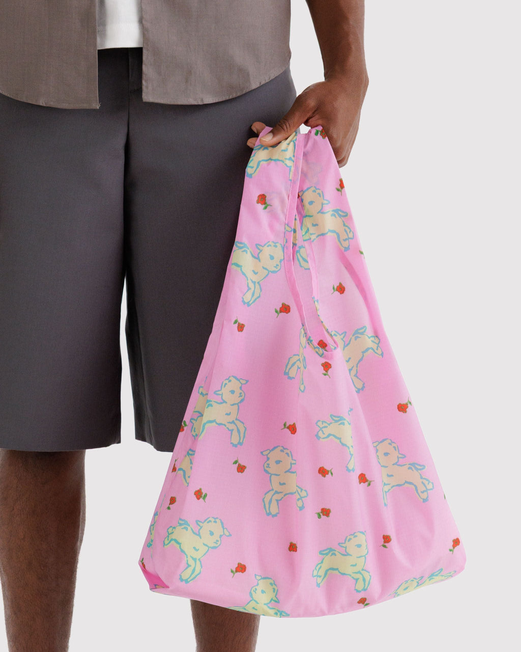 Standard Baggu in Lambs for Colorful Daily Shopping