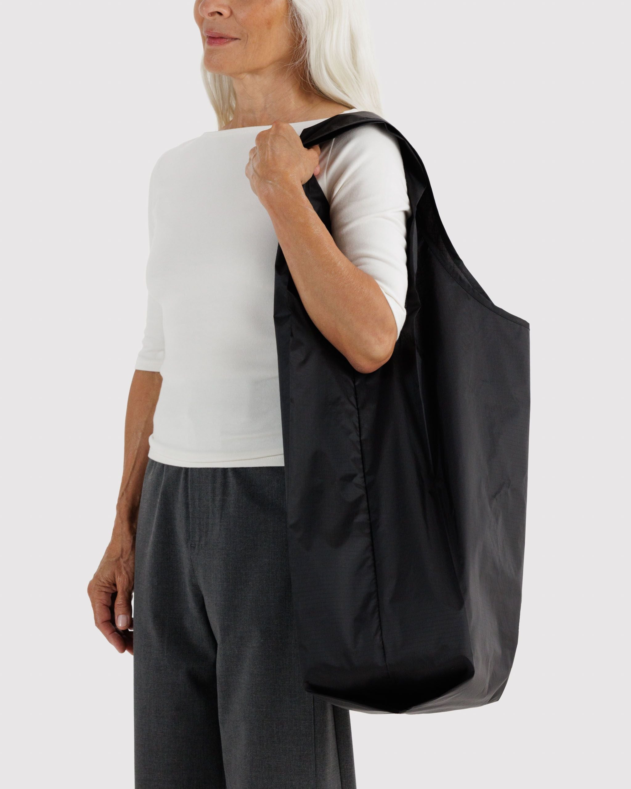 Big Baggu in Black for Colorful Daily Shopping