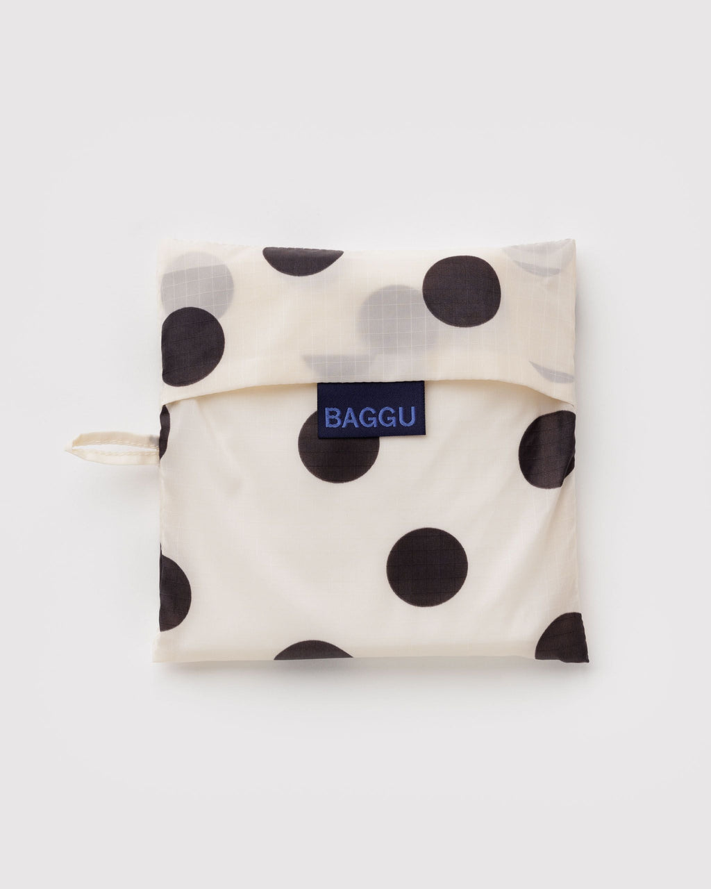 Big Baggu in Cream and Black Polka Dot for Colorful Daily Shopping