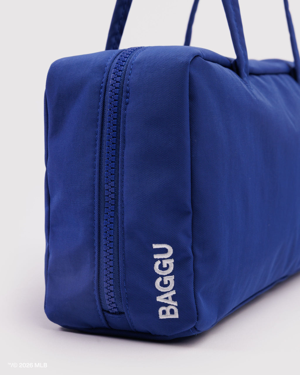 Nylon Bowler Bag in New York MetsTM for Comfortable Crossbody Style
