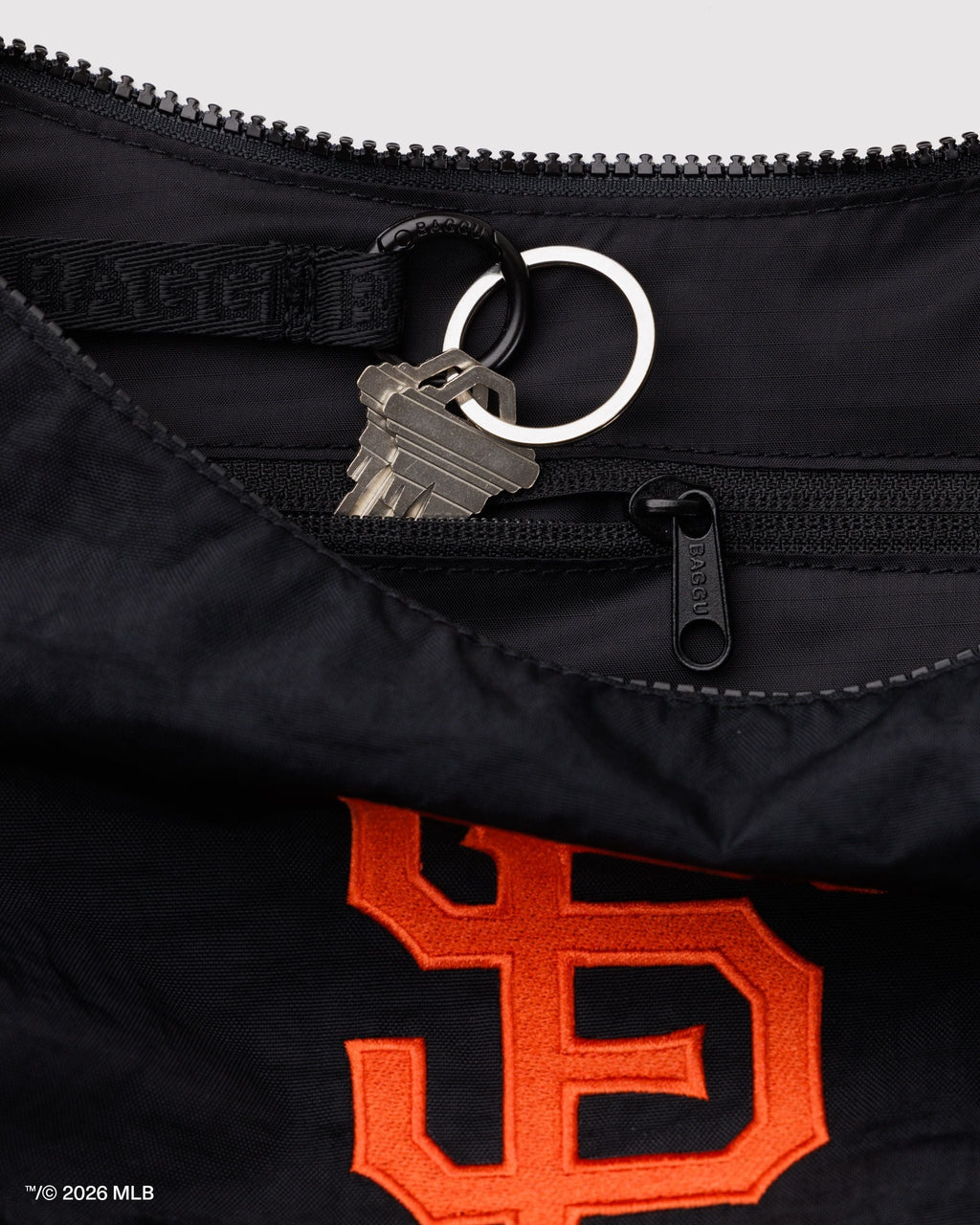Medium Nylon Crescent Bag in San Francisco GiantsTM - Practical Use