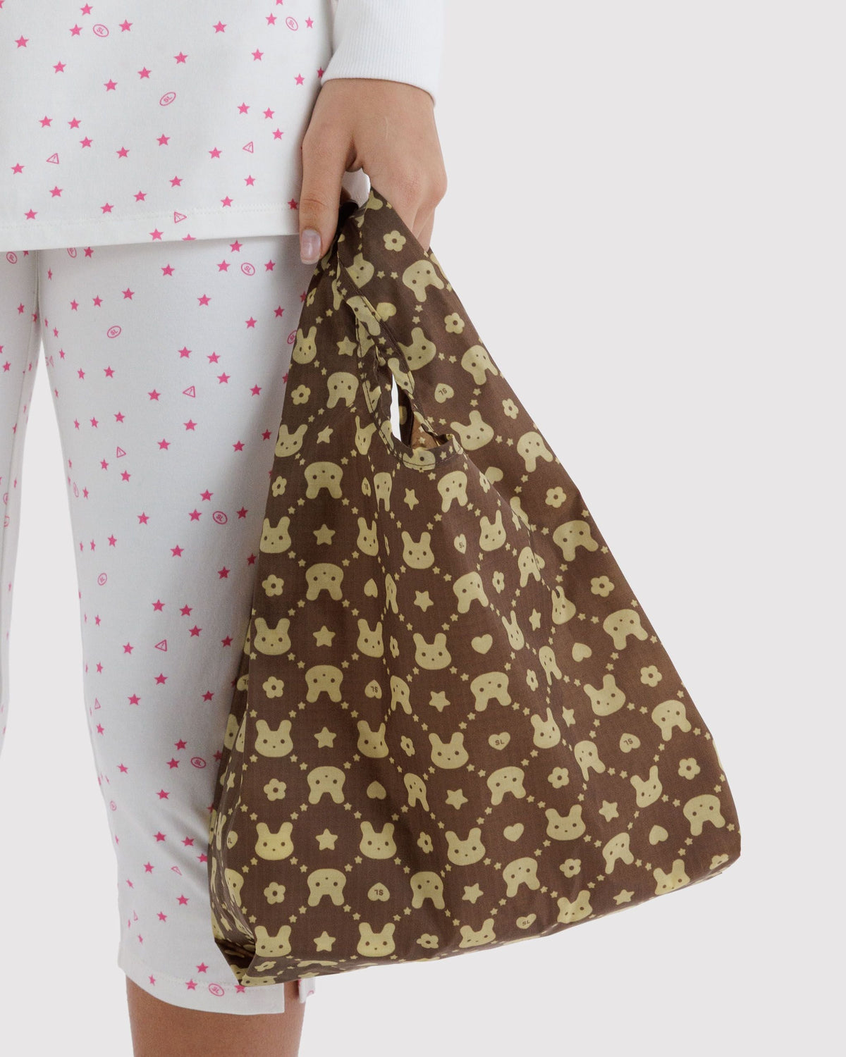 Baby Bow Baggu in Bunny for Colorful Daily Shopping