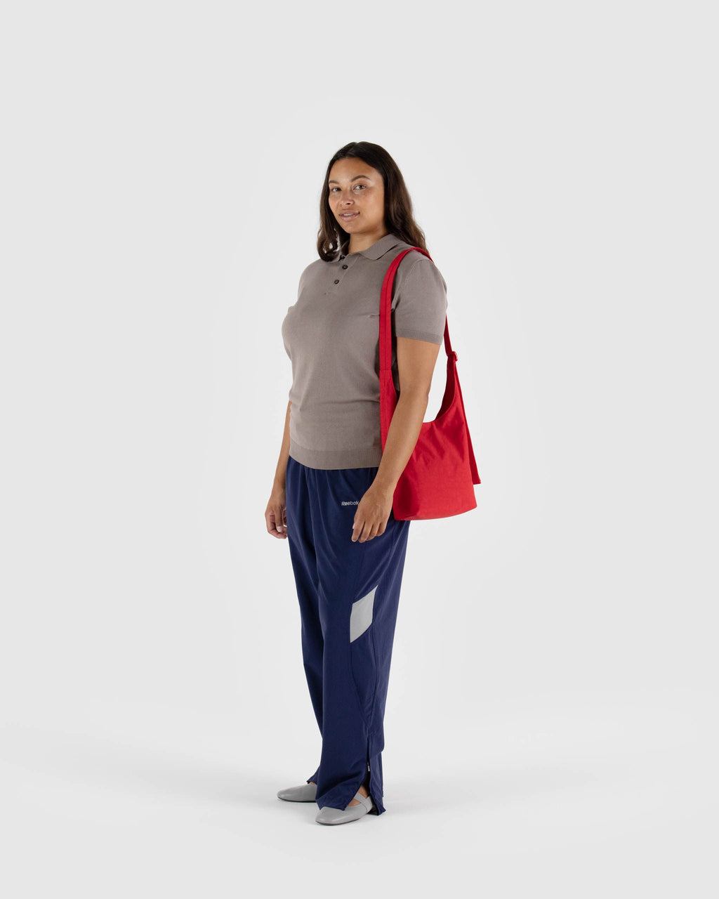 Small Nylon Sling in Candy Apple for Comfortable Crossbody Style