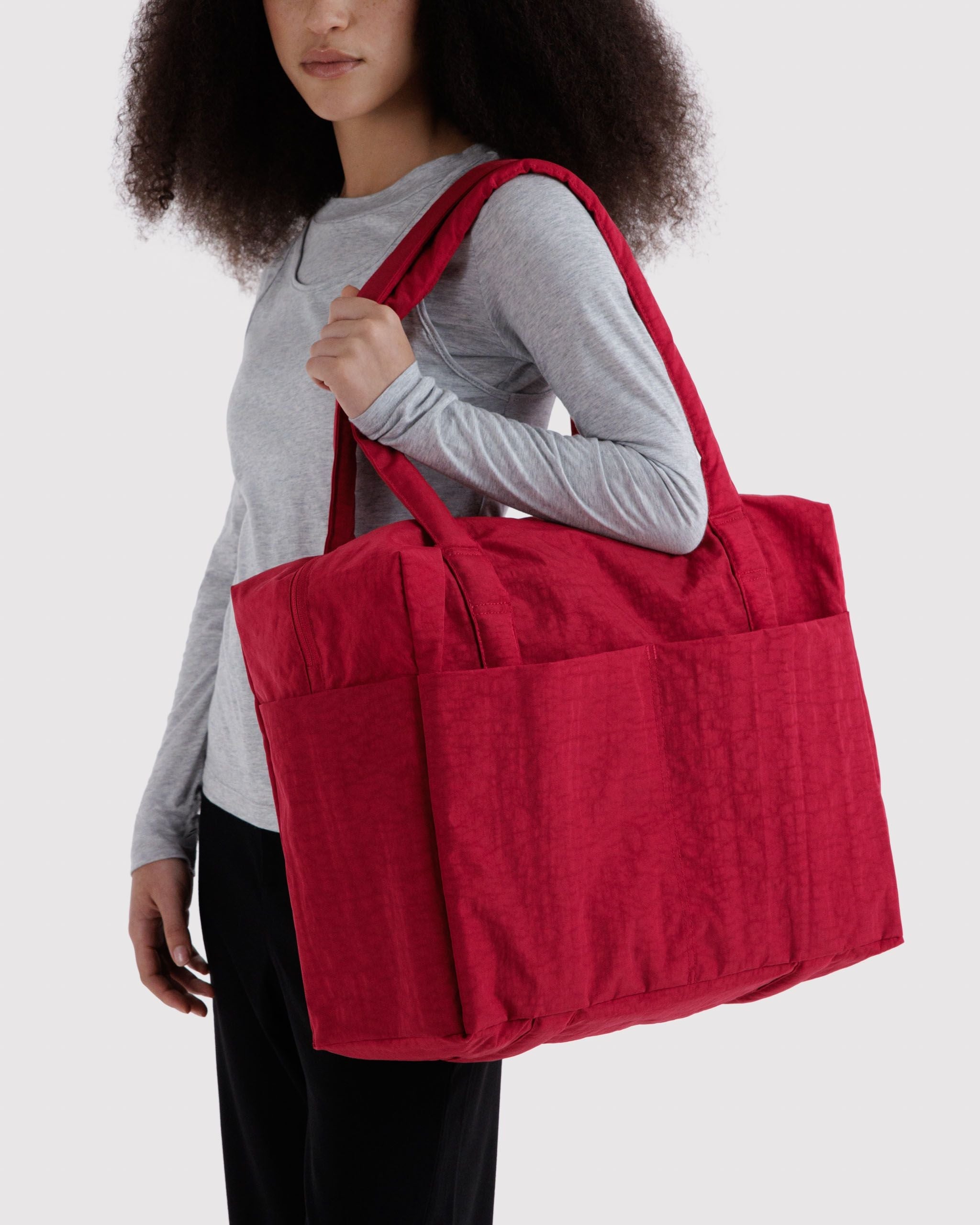 Cloud Carry-On in Cherry for Flexible Weekend Travel