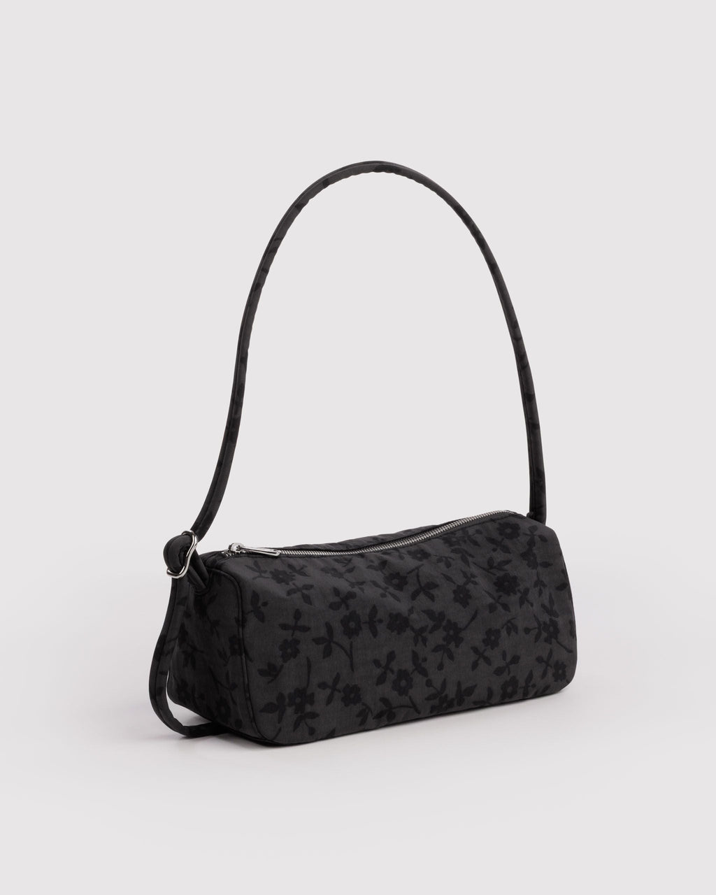 Nylon Loaf Bag in Charcoal Ditsy Floral - Practical Use