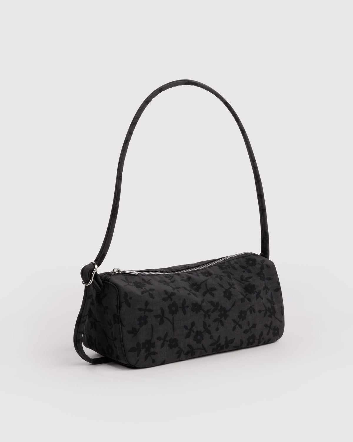 Nylon Loaf Bag in Charcoal Ditsy Floral - Practical Use