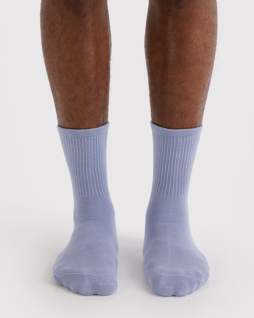 Ribbed Sock in Mist for Colorful Everyday Comfort