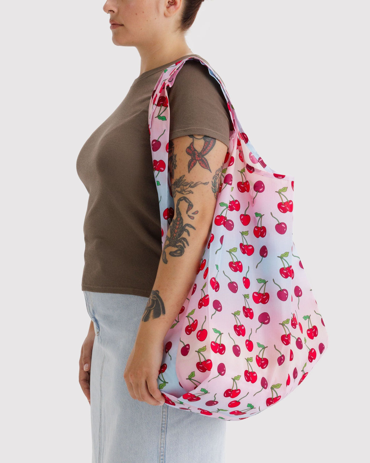 Big Baggu in Cherries for Colorful Daily Shopping