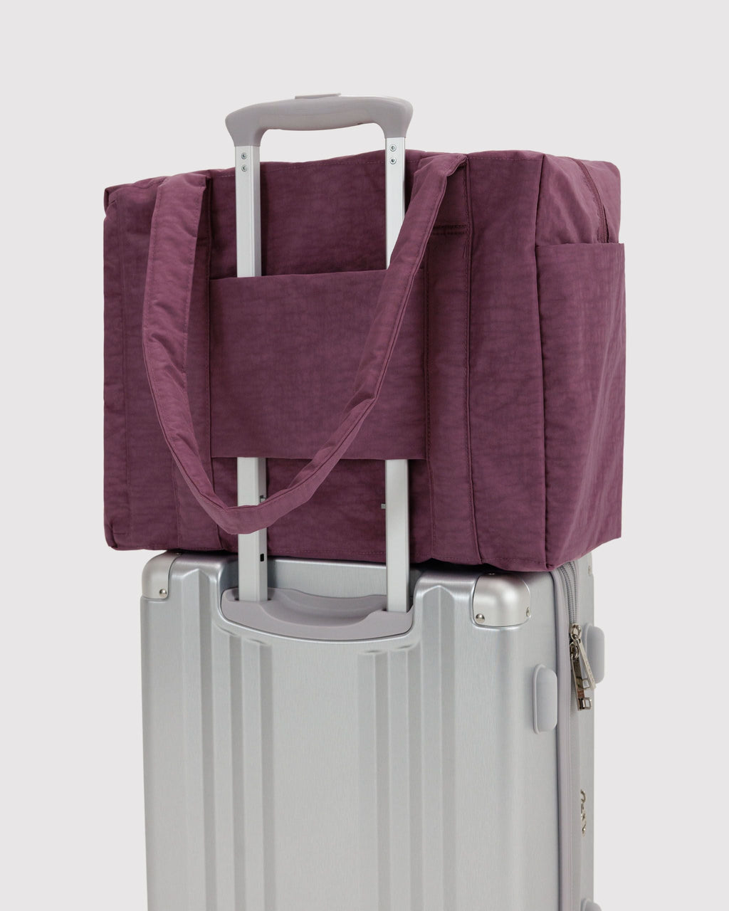 Small Cloud Carry-On in Wild Plum for Flexible Weekend Travel