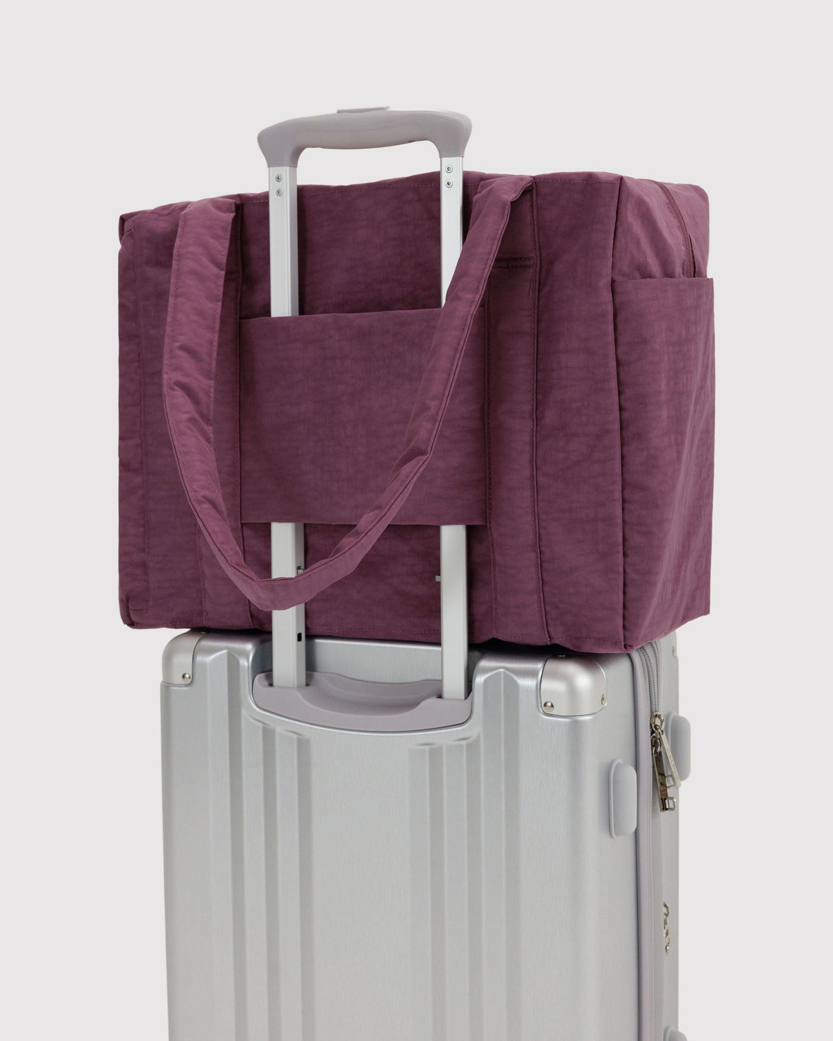 Small Cloud Carry-On in Wild Plum for Flexible Weekend Travel