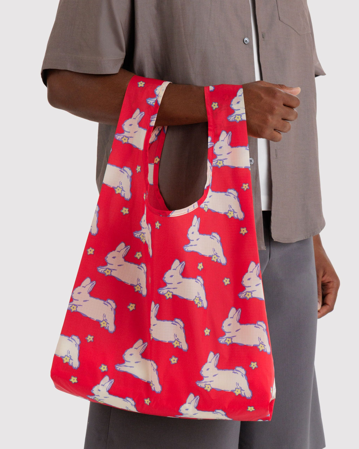 Standard Baggu in Bunnies for Colorful Daily Shopping
