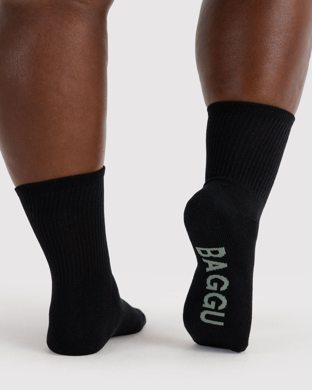 Ribbed Sock in Black for Colorful Everyday Comfort