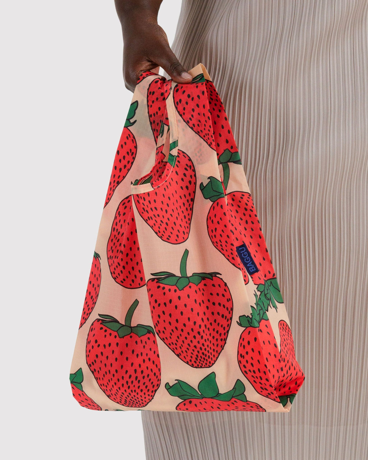 Baby Baggu in Strawberry for Colorful Daily Shopping