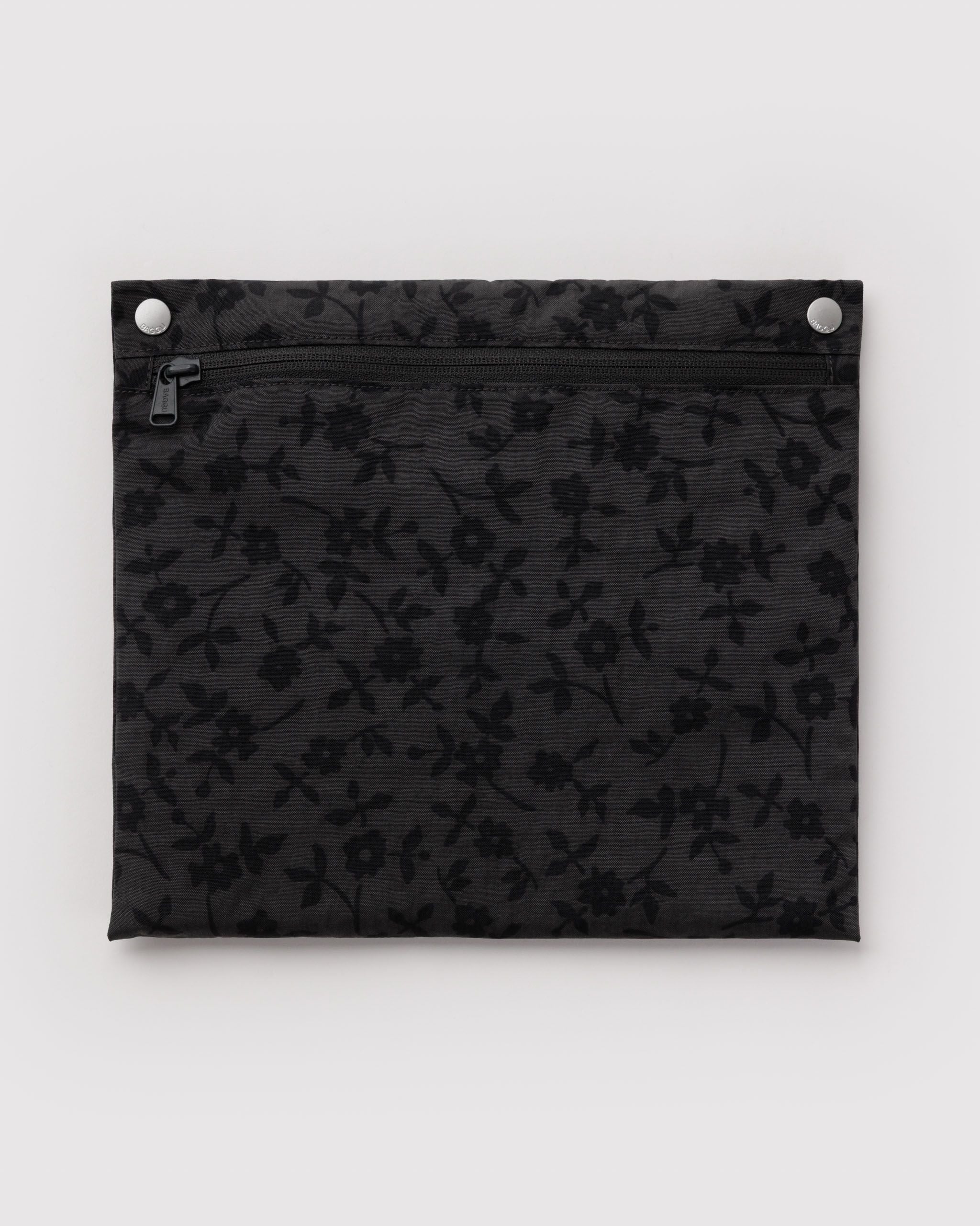 Cloud Carry-On in Charcoal Ditsy Floral for Flexible Weekend Travel