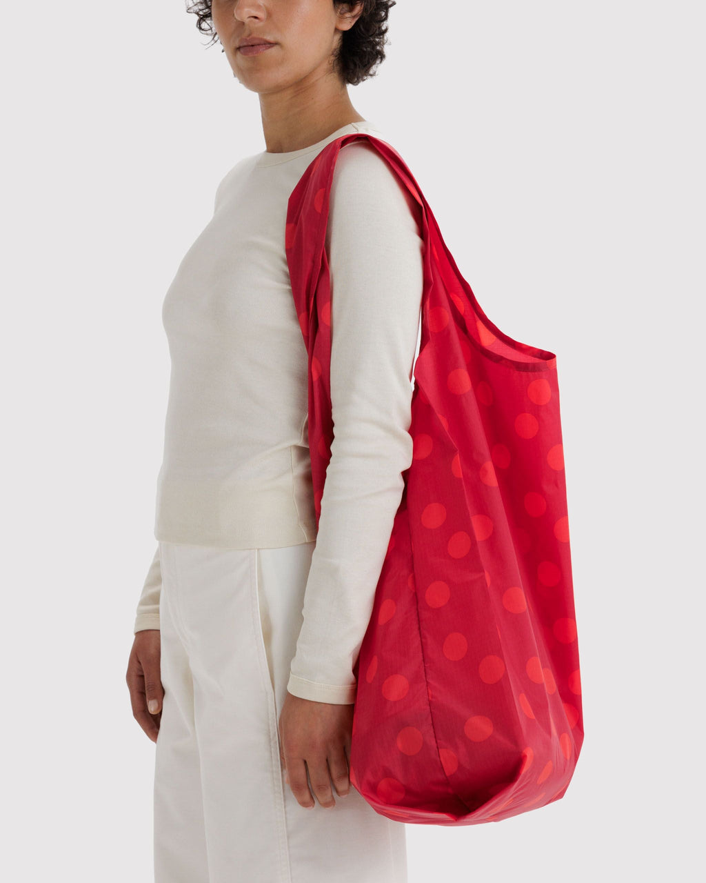 Big Baggu in Red Polka Dot for Colorful Daily Shopping