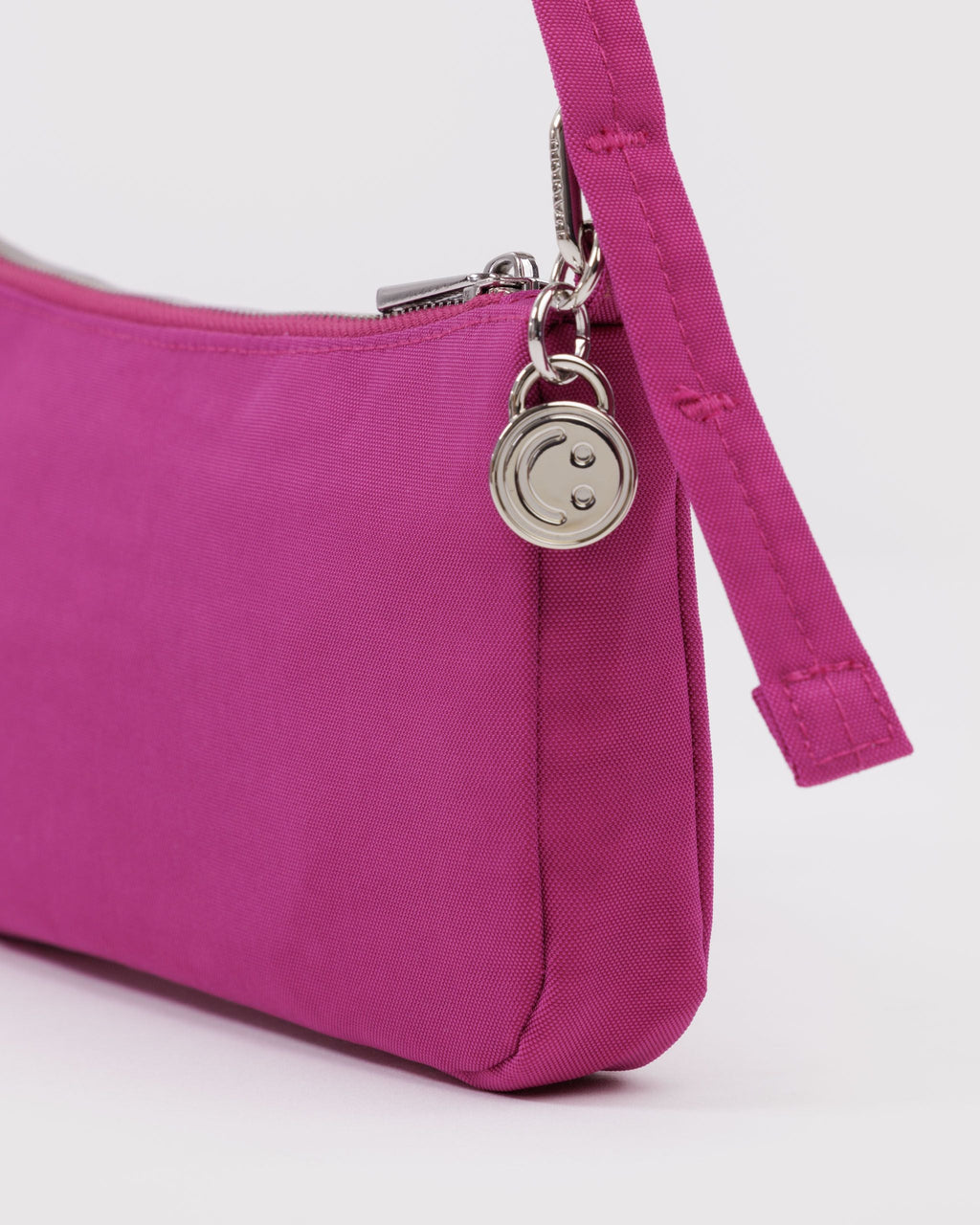 Nylon Pochette - Sale in Deep Fuchsia for Comfortable Crossbody Style