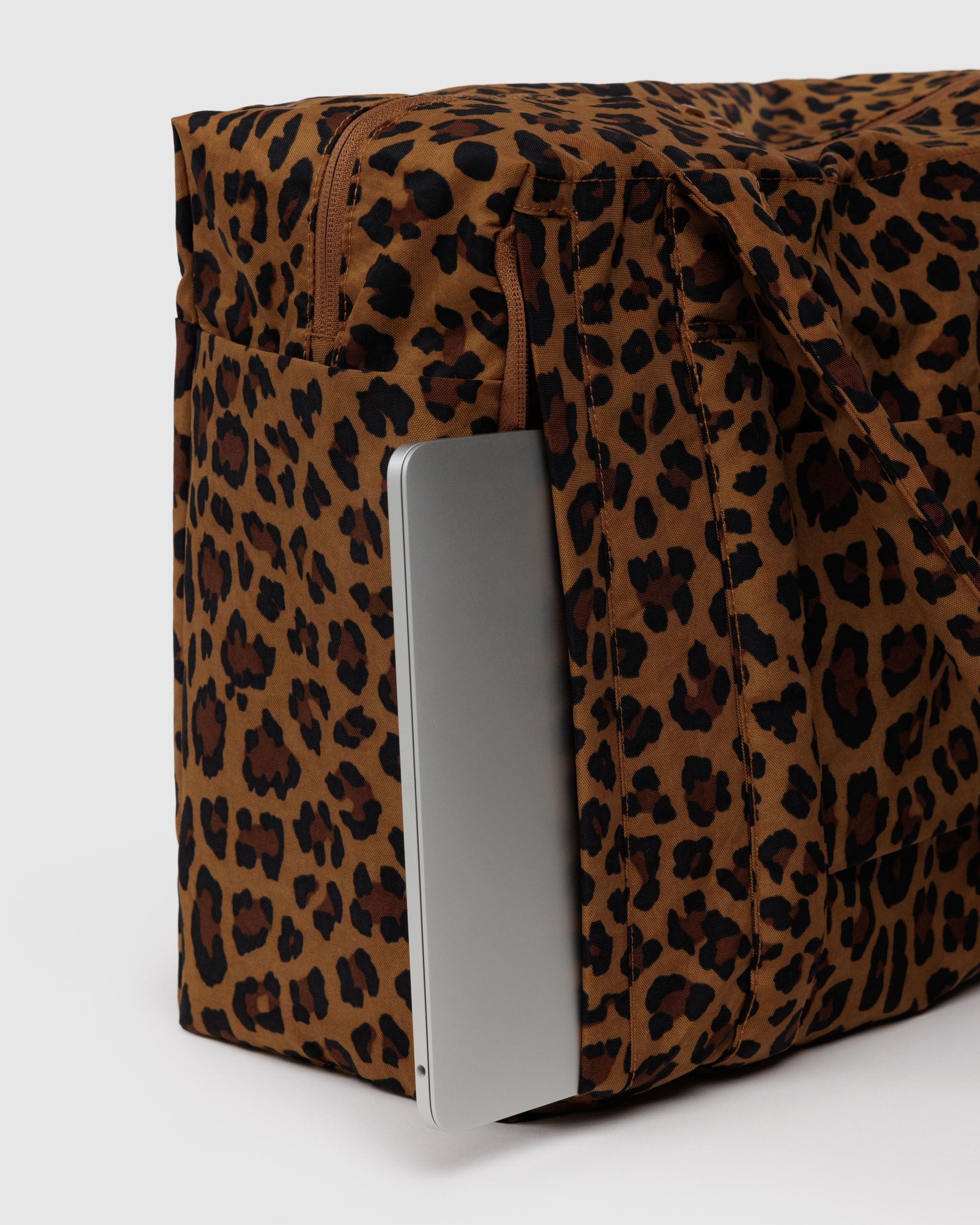 Small Cloud Carry-On in Leopard for Flexible Weekend Travel