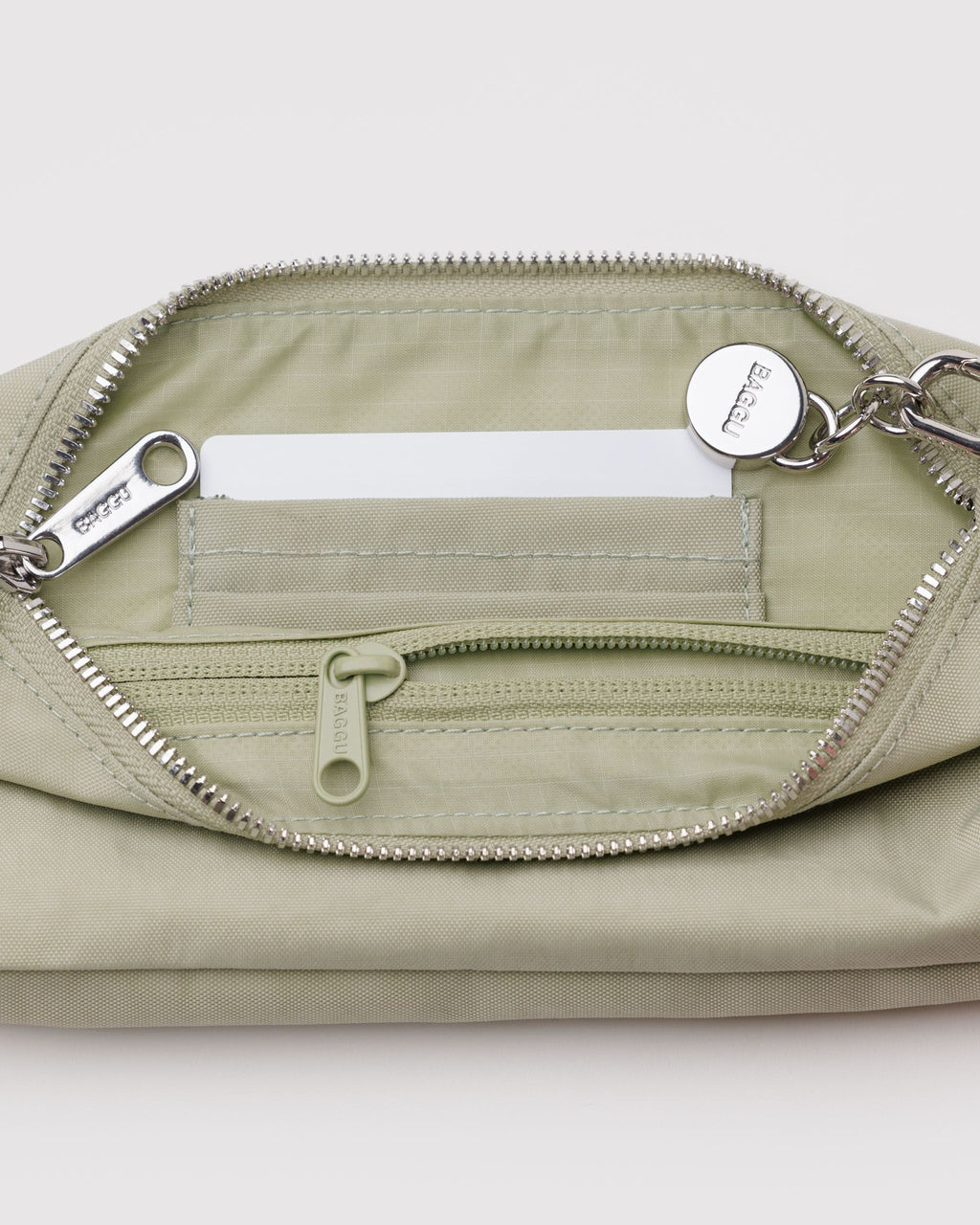 Nylon Pochette - Sale in Celadon for Comfortable Crossbody Style