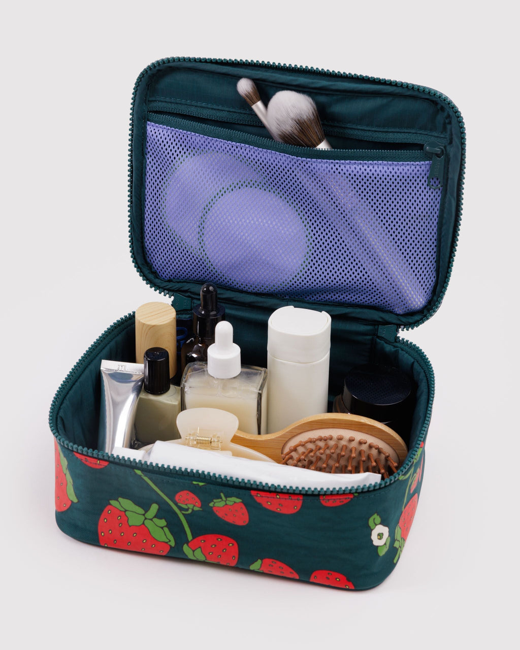 Small Cosmetic Case in Strawberry Blossom - Practical Use