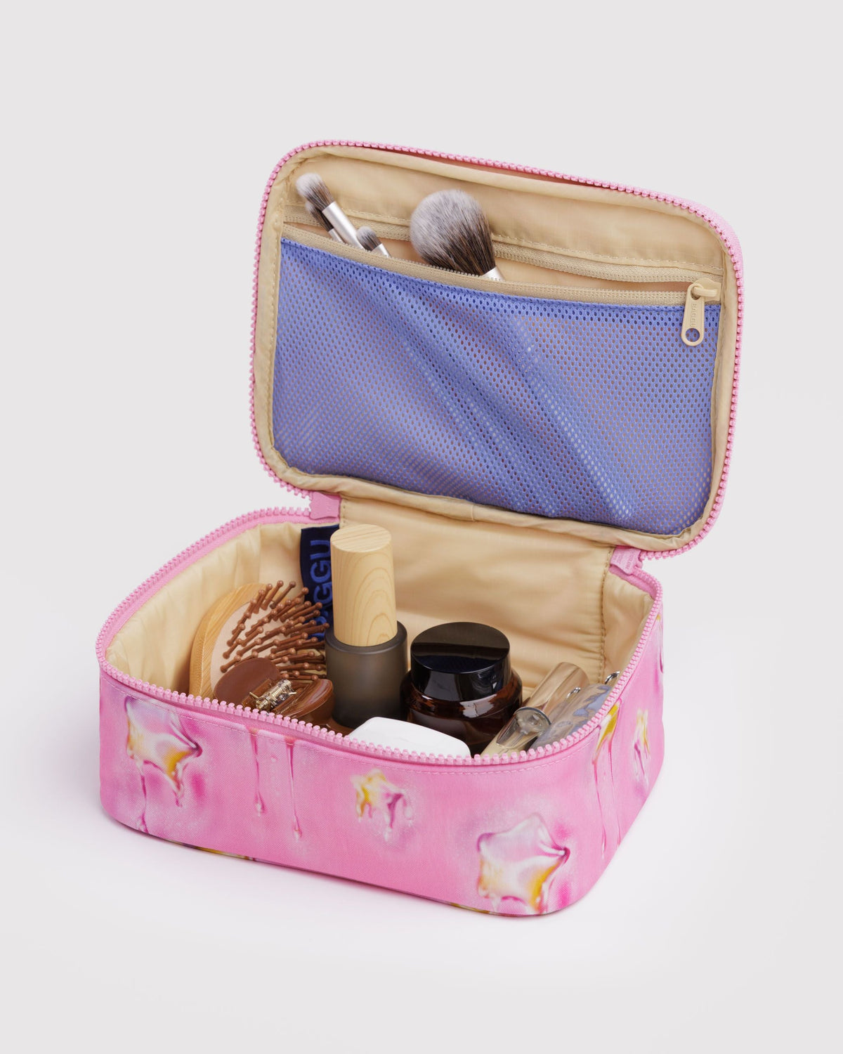 Small Cosmetic Case in Dancing Star for Practical Everyday Organizer