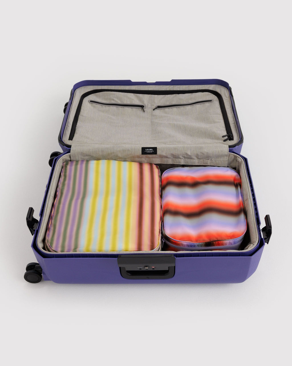 Large Packing Cube Set in Gradient Stripes - Practical Use