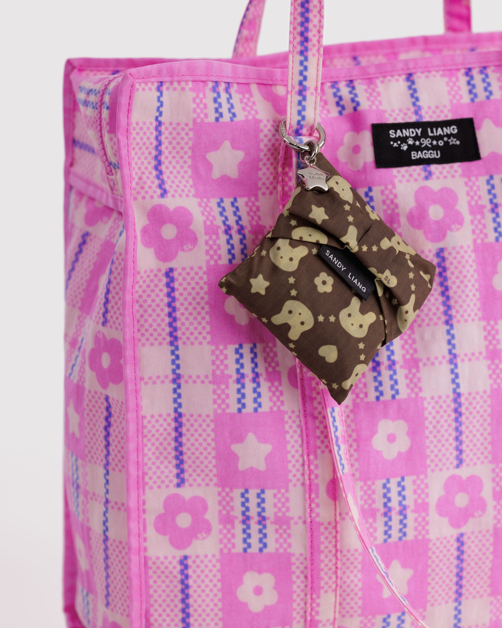 Baby Bow Baggu in Bunny for Colorful Daily Shopping