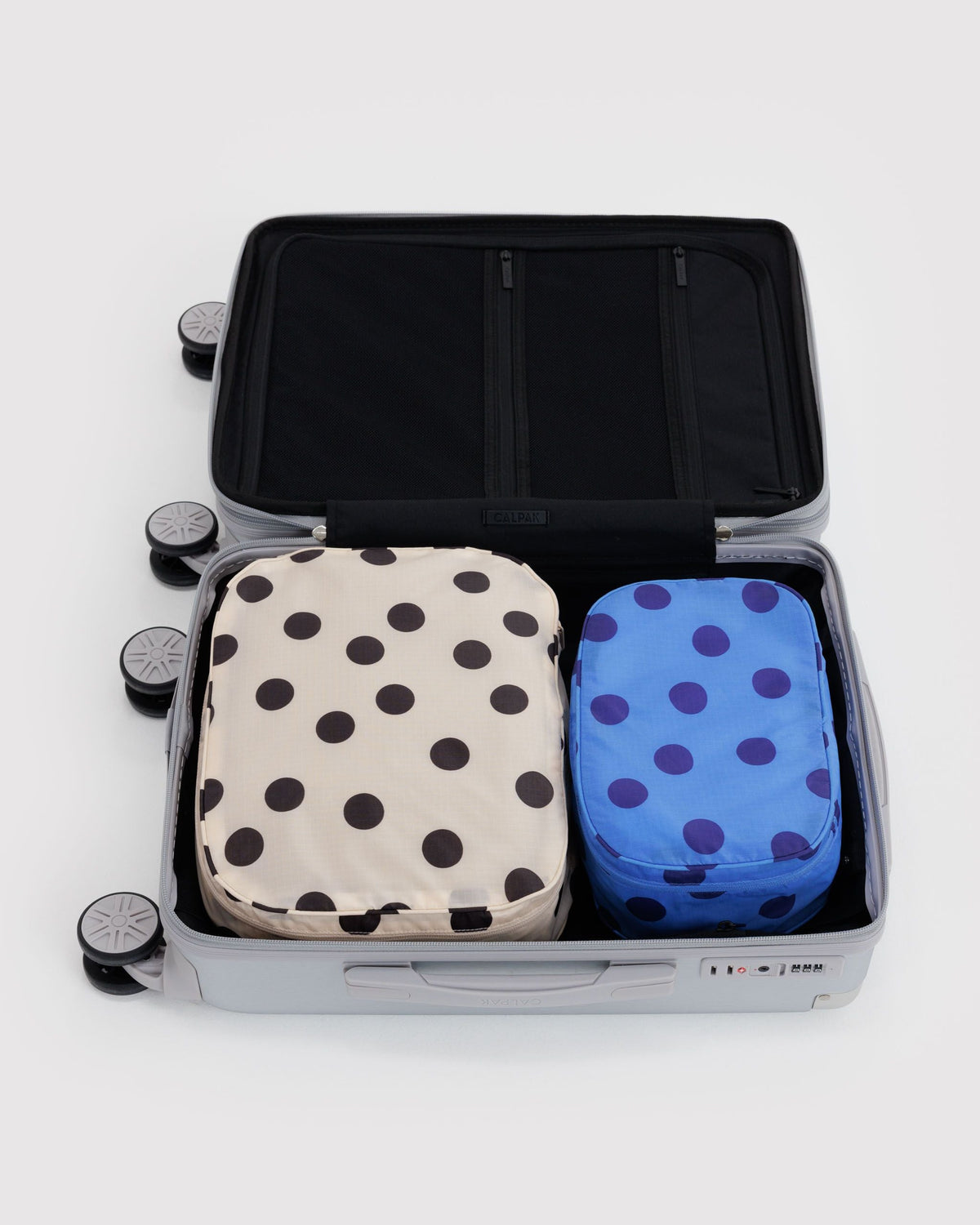 Packing Cube Set in Polka Dot Mix for Practical Everyday Organizer